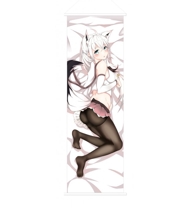 Azur Lane Shirakami Fubuki Japanese Anime Painting Home Decor Wall Scroll Posters