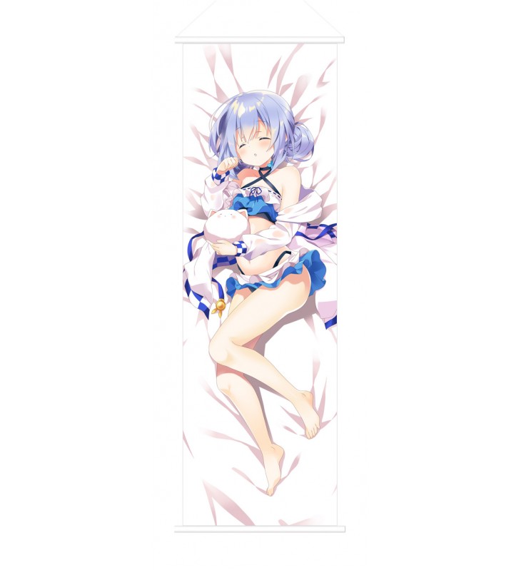 Is the Order a Rabbit Kafuu Chino Japanese Anime Painting Home Decor Wall Scroll Posters