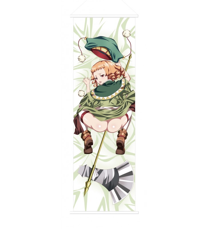 Kuroinu Kedakaki Seijo wa Hakudaku ni Somaru Luu Luu Japanese Anime Painting Home Decor Wall Scroll Posters