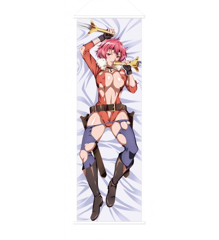 Kuroinu Kedakaki Seijo wa Hakudaku ni Somaru Maia Japanese Anime Painting Home Decor Wall Scroll Posters