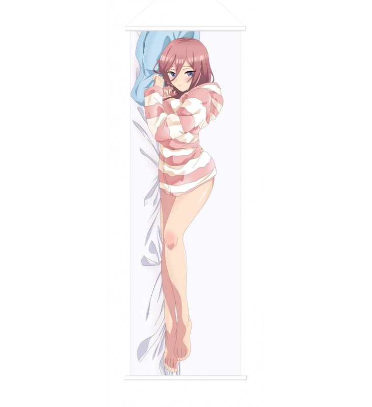 The Quintessential Quintuplets Nakano Miku Japanese Anime Painting Home Decor Wall Scroll Posters