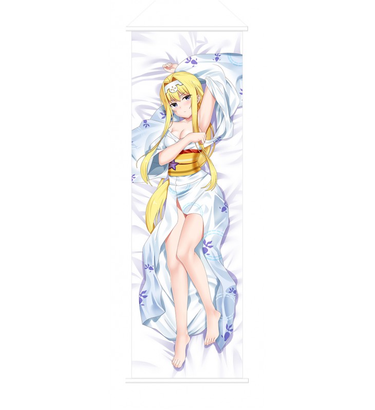 Sword Art Online Alice Zuberg Japanese Anime Painting Home Decor Wall Scroll Posters