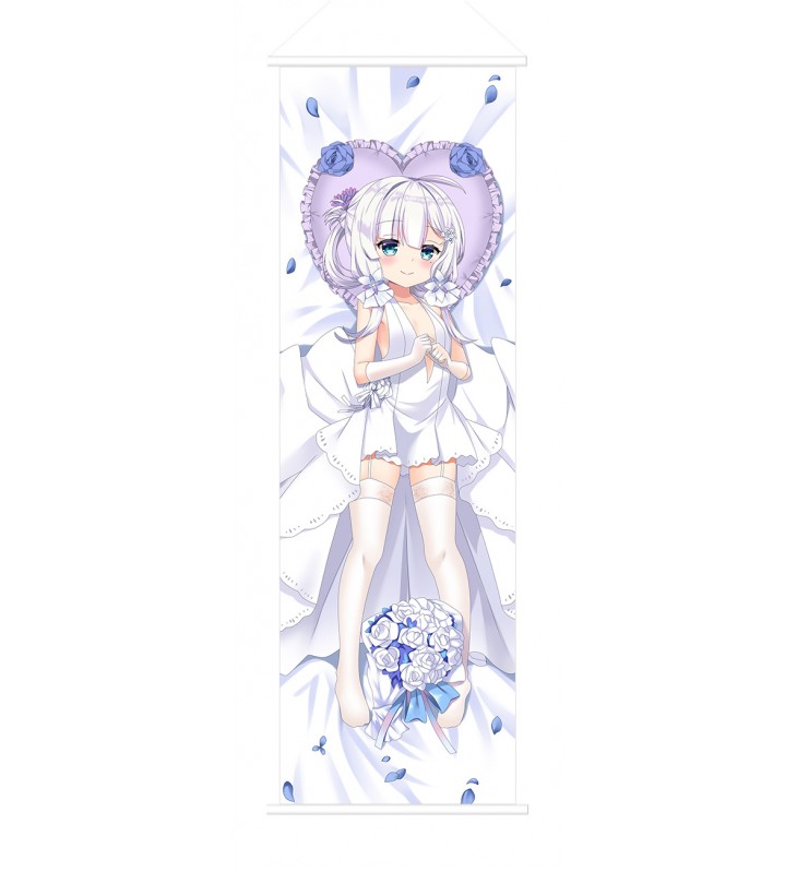 Azur Lane Illustrious Japanese Anime Painting Home Decor Wall Scroll Posters