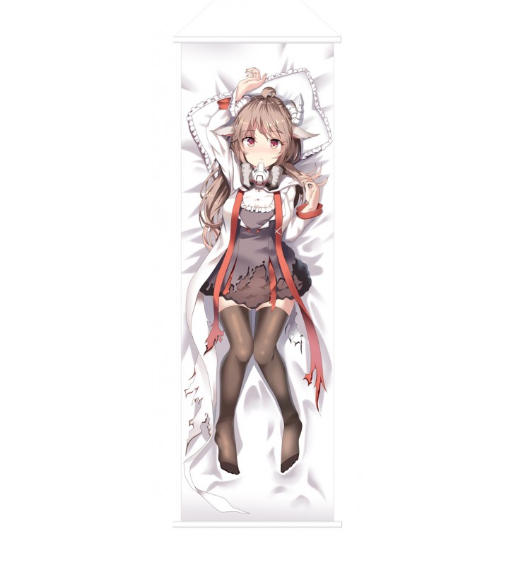 Arknights Eyjafjalla Japanese Anime Painting Home Decor Wall Scroll Posters