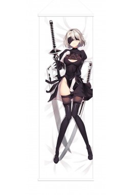 2B Nier Automata Anime Wall Poster Banner Japanese Art