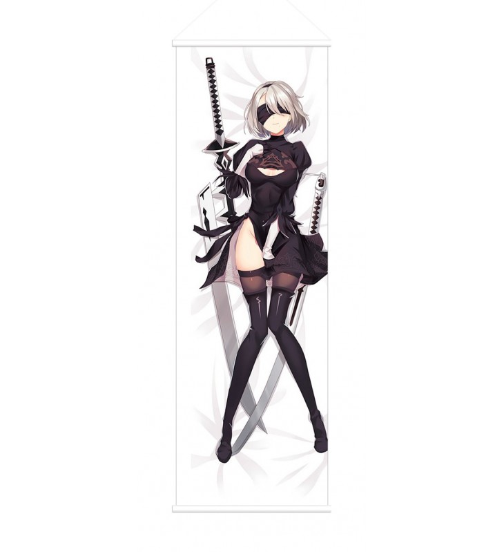 2B Nier Automata Anime Wall Poster Banner Japanese Art