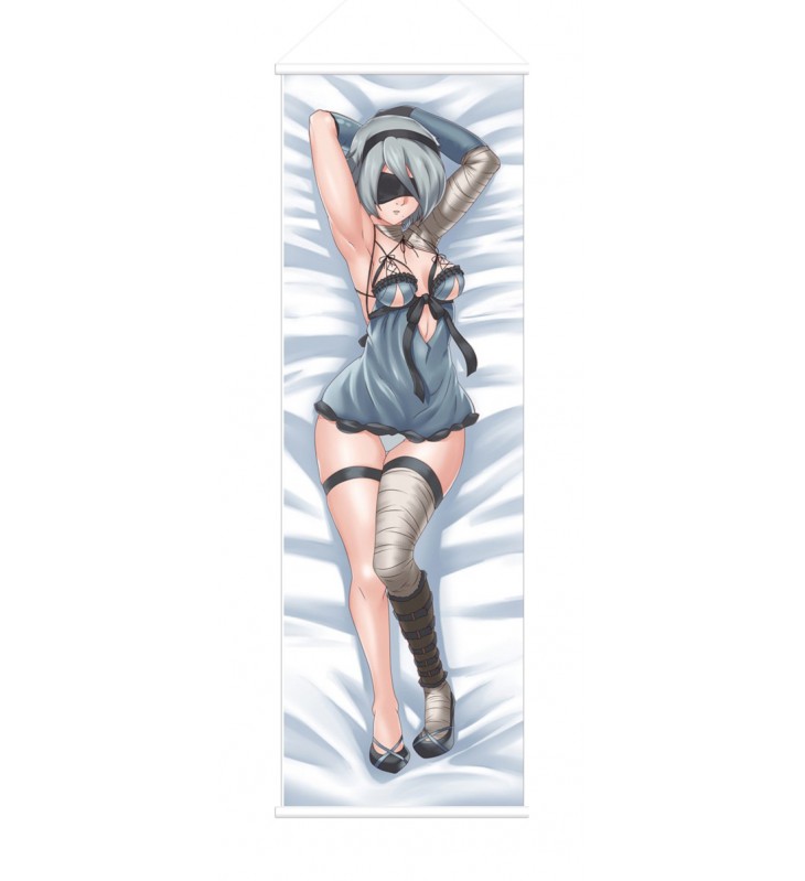 2B Nier Automata Anime Wall Poster Banner Japanese Art