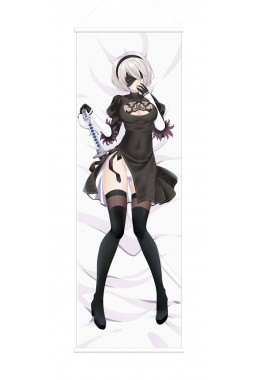 2B Nier Automata Anime Wall Poster Banner Japanese Art