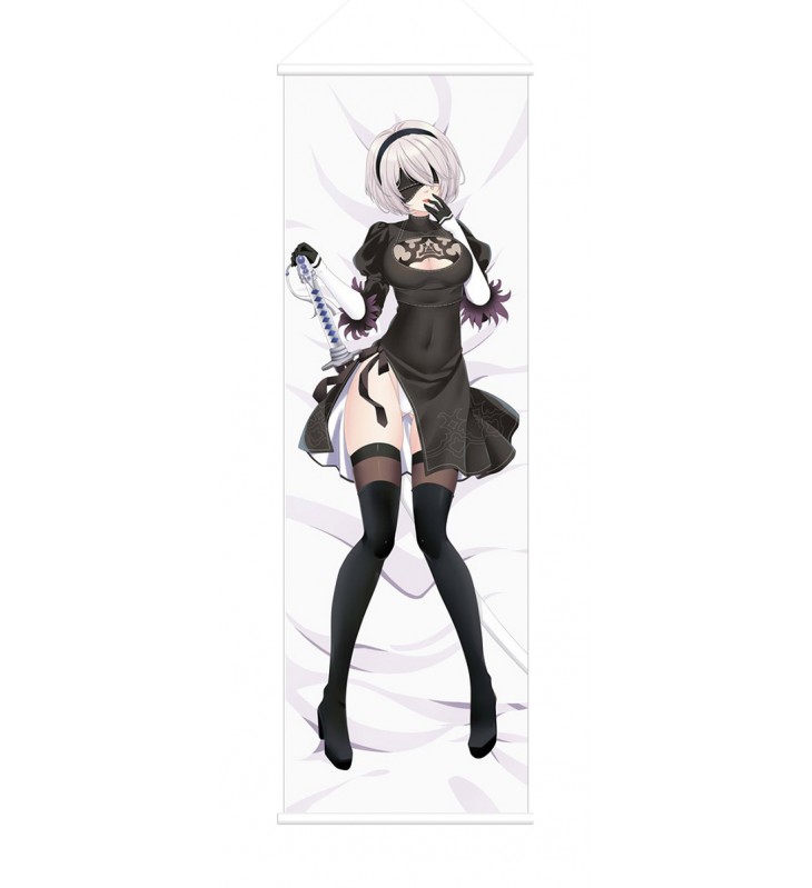 2B Nier Automata Anime Wall Poster Banner Japanese Art