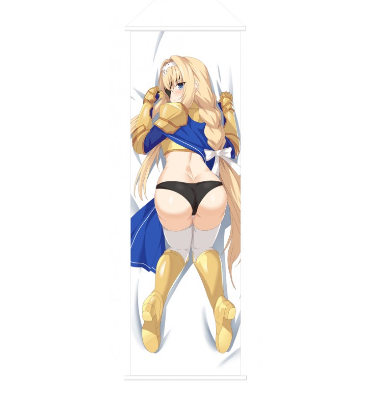 Sword Art Online Alice Zuberg Japanese Anime Painting Home Decor Wall Scroll Posters