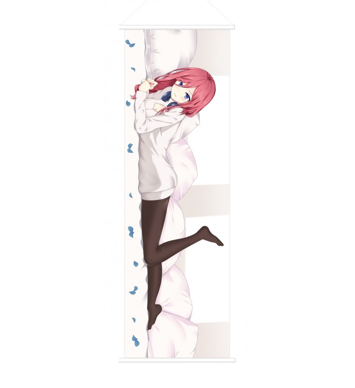 The Quintessential Quintuplets Nakano Miku Japanese Anime Painting Home Decor Wall Scroll Posters