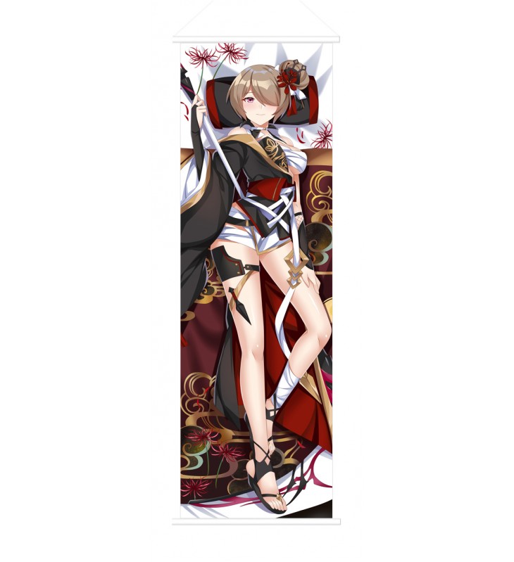 Honkai Impact 3rd Rita Rossweise Japanese Anime Painting Home Decor Wall Scroll Posters