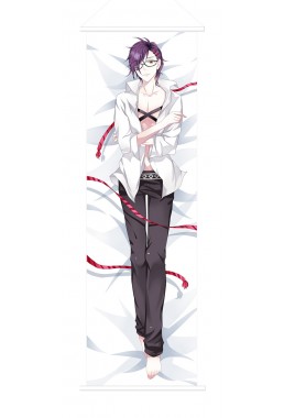 Akashi Kuniyuki Touken Ranbu Male Japanese Anime Painting Home Decor Wall Scroll Posters