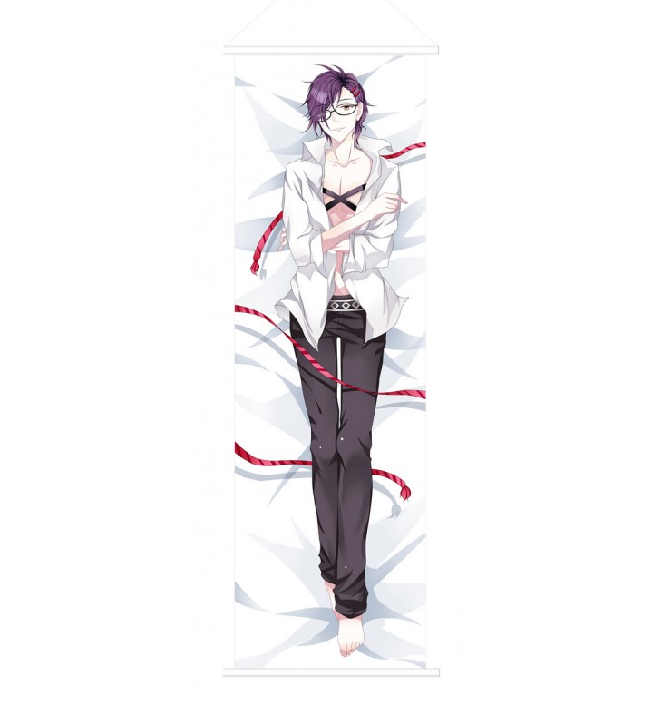 Akashi Kuniyuki Touken Ranbu Male Japanese Anime Painting Home Decor Wall Scroll Posters