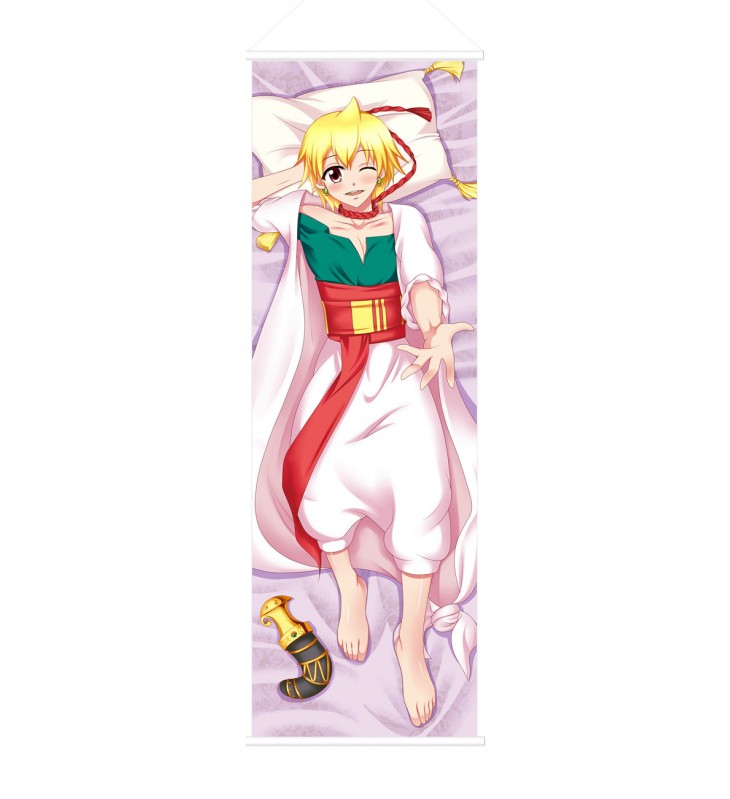 Alibaba and Aladin Magi Male Anime Wall Poster Banner Japanese Art