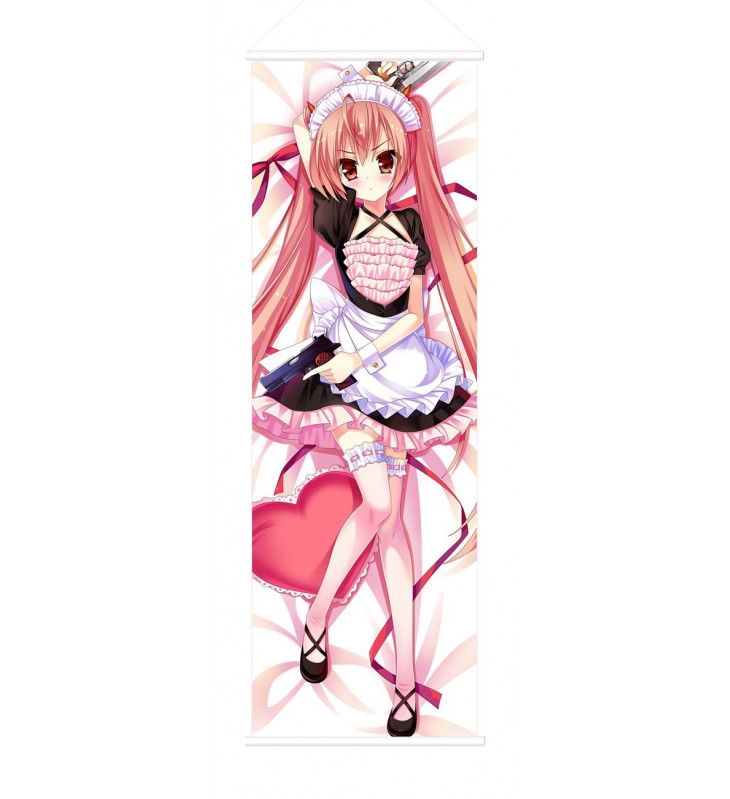 Aria Kanzaki Aria the Scarlet Ammo Scroll Painting Wall Picture Anime Wall Scroll Hanging Deco