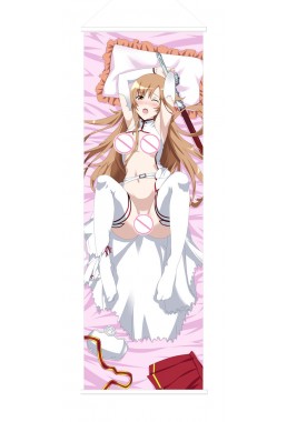 Asuna Sword Art Online Scroll Painting Wall Picture Anime Wall Scroll Hanging Deco