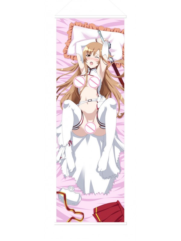 Asuna Sword Art Online Scroll Painting Wall Picture Anime Wall Scroll Hanging Deco