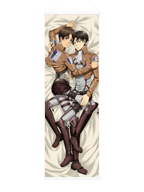 Attack on Titan Japanese Anime Painting Home Decor Wall Scroll Posters