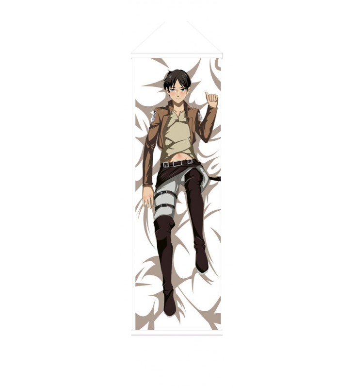 Attack on Titan Male Japanese Anime Painting Home Decor Wall Scroll Posters