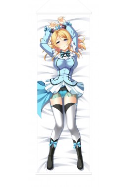 Ayase Eli Love Live Scroll Painting Wall Picture Anime Wall Scroll Hanging Deco