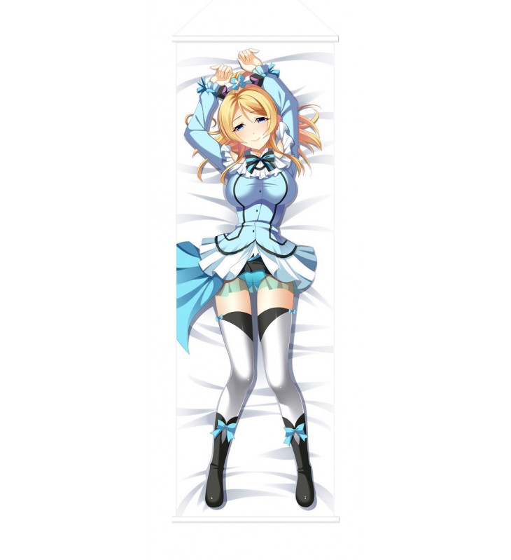 Ayase Eli Love Live Scroll Painting Wall Picture Anime Wall Scroll Hanging Deco