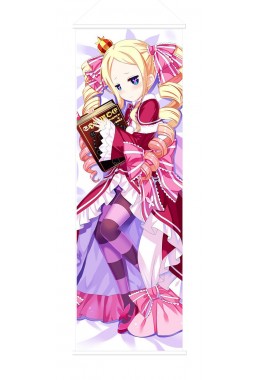 Beatrice Re Zero Anime Wall Poster Banner Japanese Art