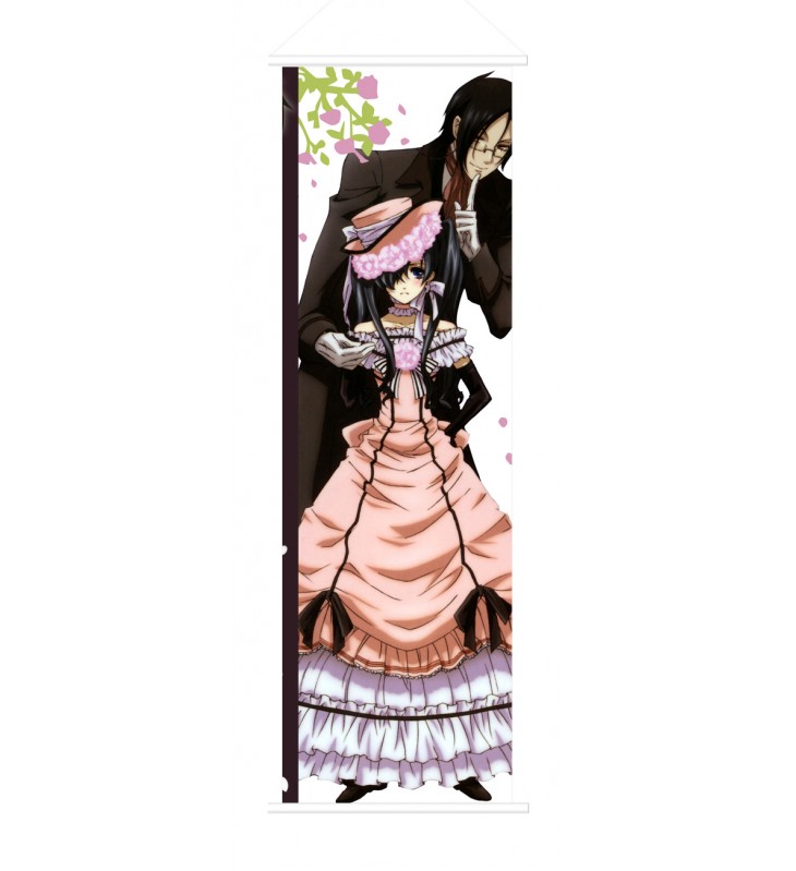 Black Butler Anime Wall Poster Banner Japanese Art