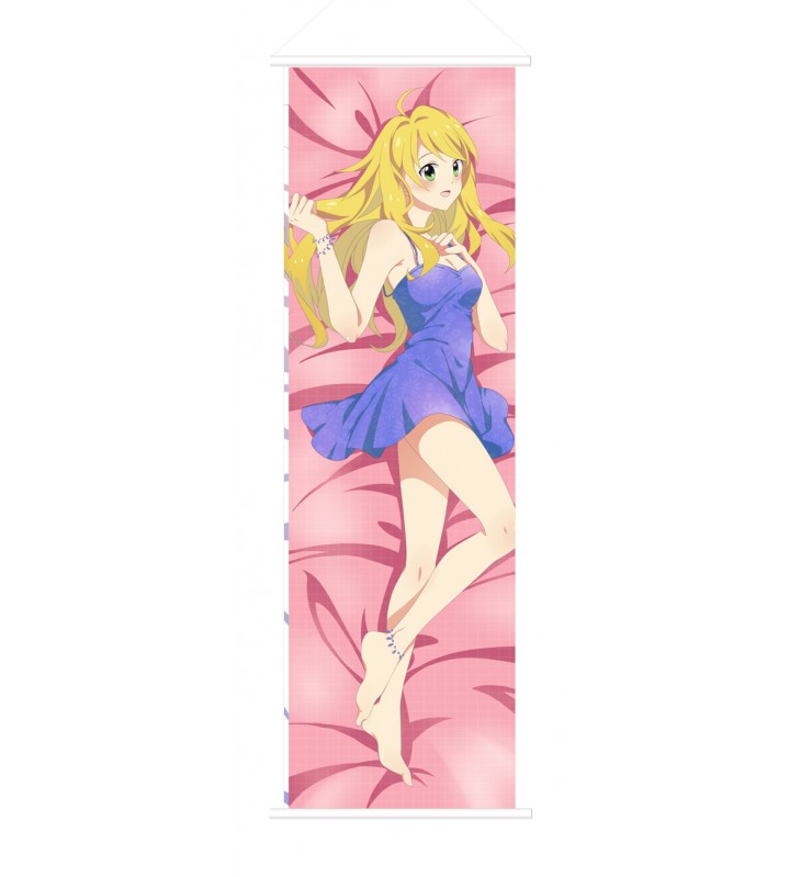 Blue Dress Anime Wall Poster Banner Japanese Art