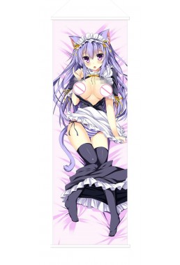 Cat Maid Japanese Anime Painting Home Decor Wall Scroll Posters