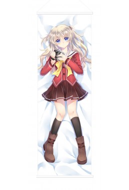 Charlotte Scroll Painting Wall Picture Anime Wall Scroll Hanging Deco