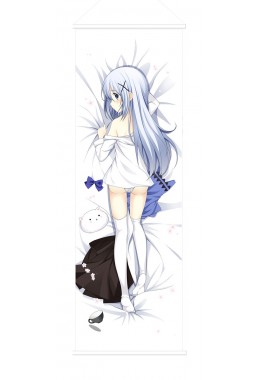 Chino Kafuu Is the Order Rabbit Anime Wall Poster Banner Japanese Art