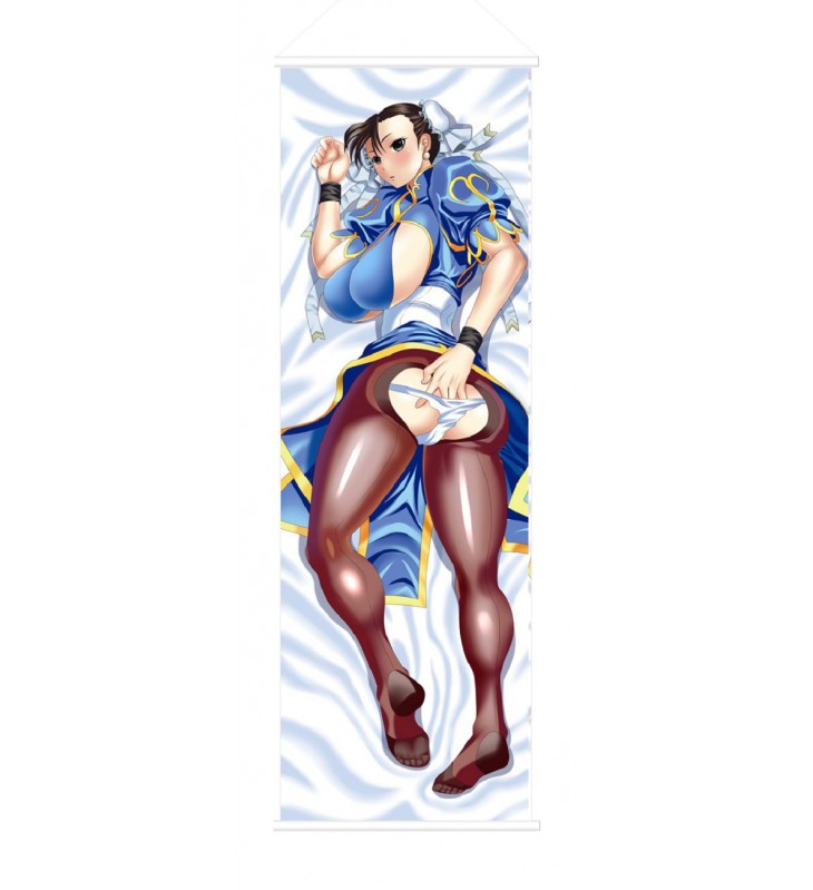 Chun Li Street Fighter Anime Wall Poster Banner Japanese Art