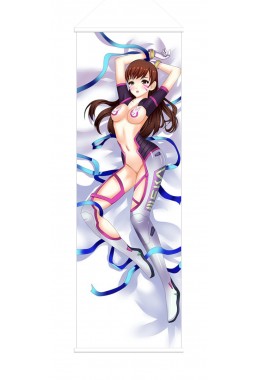 D Va Overwatch Anime Wall Poster Banner Japanese Art