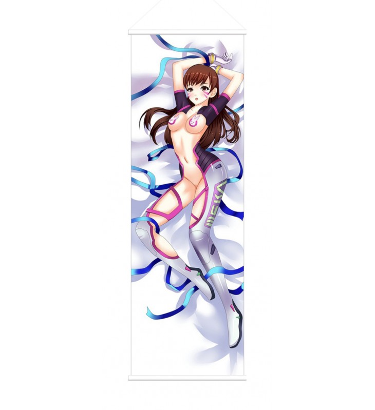 D Va Overwatch Anime Wall Poster Banner Japanese Art