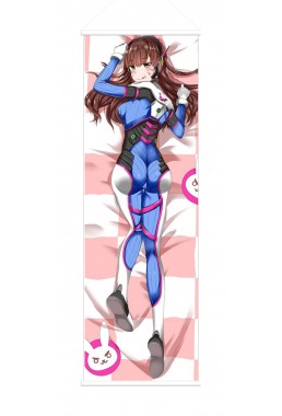 D Va Overwatch Anime Wall Poster Banner Japanese Art