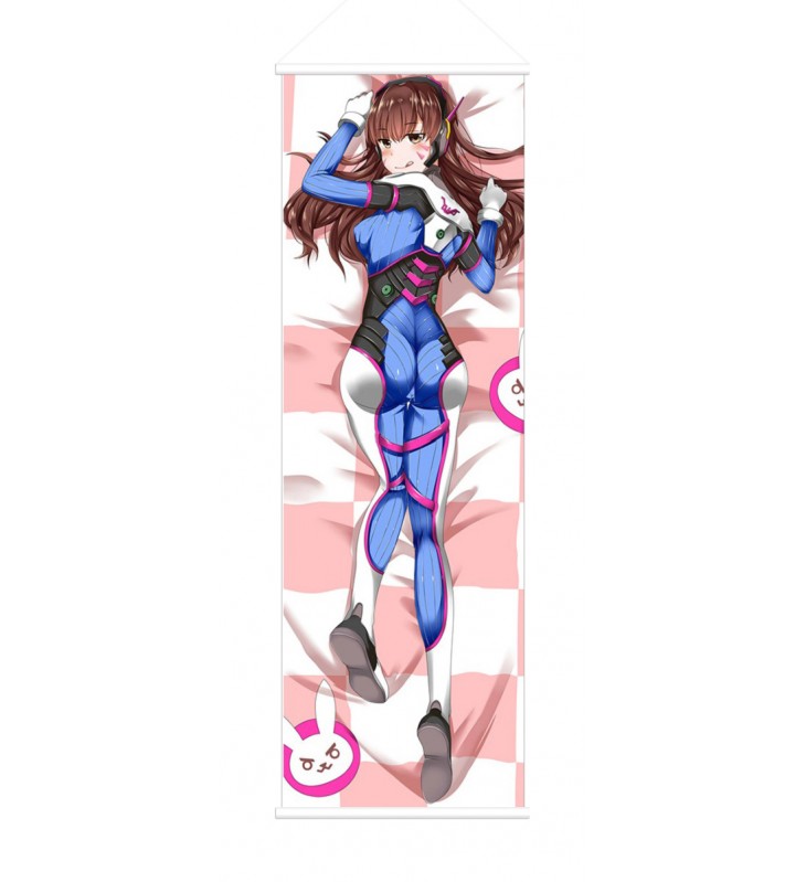 D Va Overwatch Anime Wall Poster Banner Japanese Art