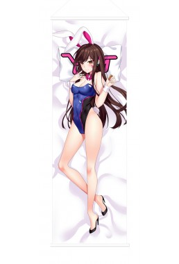 D Va Overwatch Anime Wall Poster Banner Japanese Art