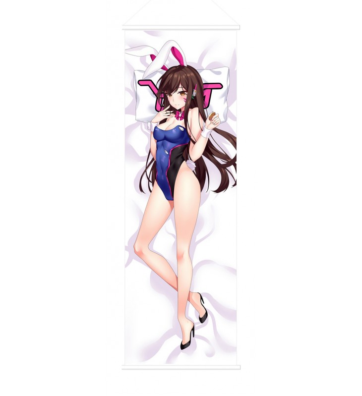 D Va Overwatch Anime Wall Poster Banner Japanese Art