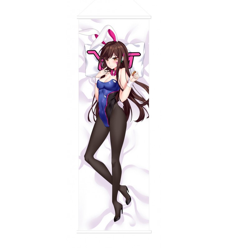 D Va Overwatch Anime Wall Poster Banner Japanese Art