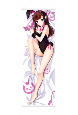 D.VA Overwatch Anime Wall Poster Banner Japanese Art