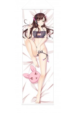 D.Va Overwatch Anime Wall Poster Banner Japanese Art