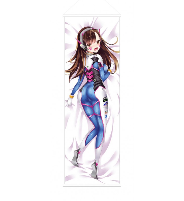 D.Va Overwatch Anime Wall Poster Banner Japanese Art