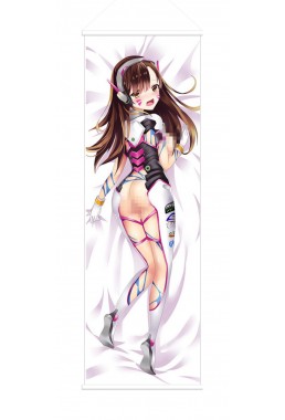 D.Va Overwatch Anime Wall Poster Banner Japanese Art