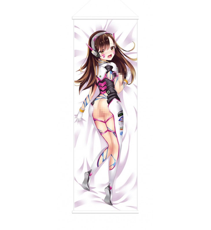 D.Va Overwatch Anime Wall Poster Banner Japanese Art