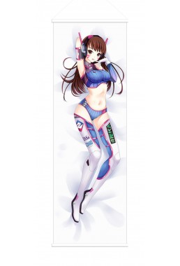 D.Va Overwatch Anime Wall Poster Banner Japanese Art