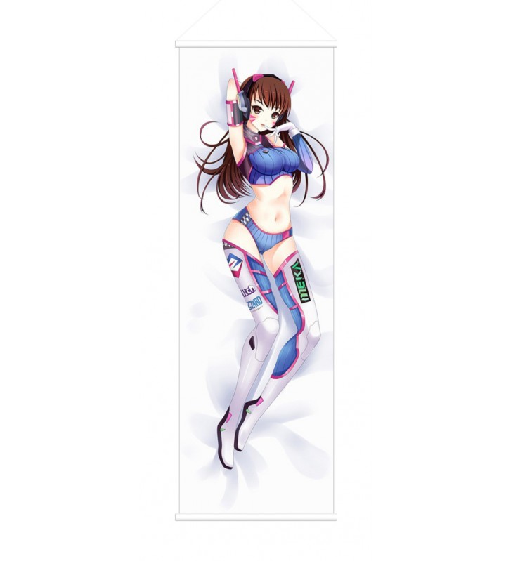 D.Va Overwatch Anime Wall Poster Banner Japanese Art