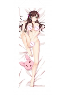 D.Va Overwatch Anime Wall Poster Banner Japanese Art