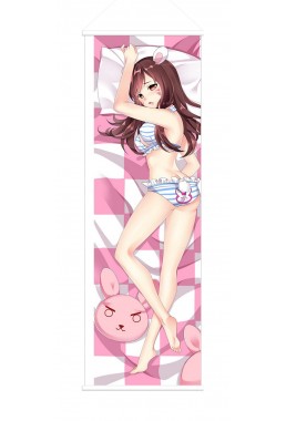 D.va Overwatch Anime Wall Poster Banner Japanese Art