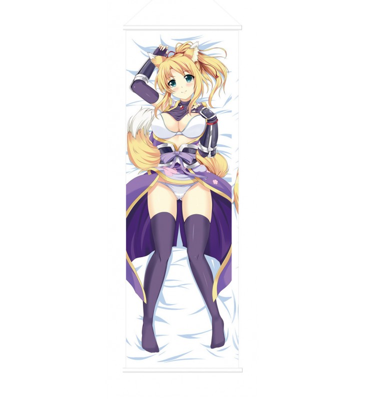 Dog Days Scroll Painting Wall Picture Anime Wall Scroll Hanging Deco